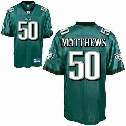 Philadelphia Eagles #50 Casey Matthews jerseys dk green