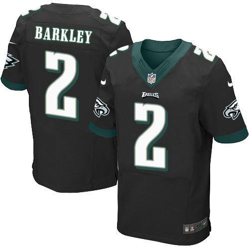 Philadelphia Eagles 2 Matt Barkley Black Alternate NFL New Elite Nike Jerseys