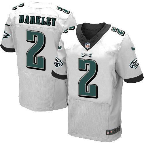 Philadelphia Eagles 2 Matt Barkley White NFL New Elite Nike Jerseys
