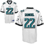 Philadelphia Eagles 22# Asante Samuel White