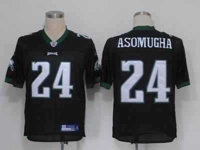 Philadelphia Eagles 24 Asomugha Black