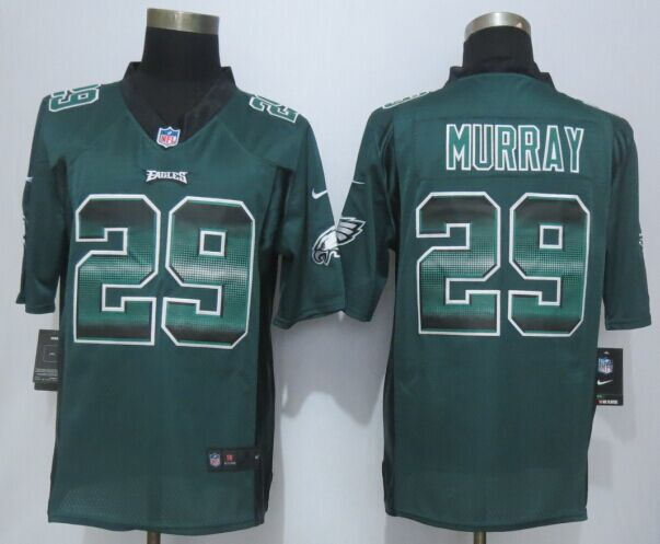 Philadelphia Eagles 29 DeMarco Murray Pro Line Green Fashion Strobe 2015 New Nike Jersey