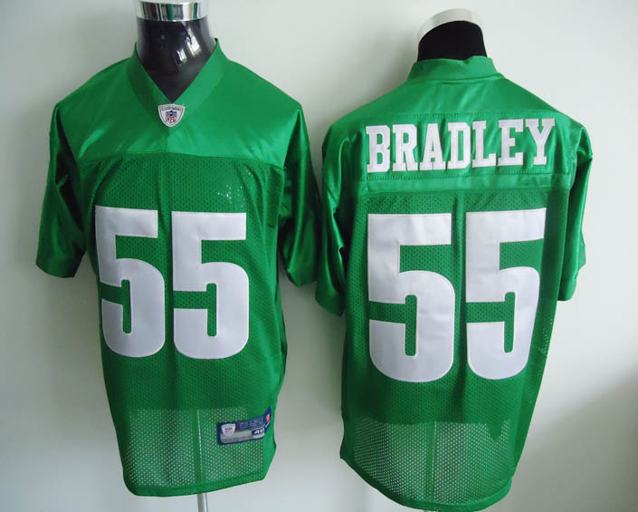 Philadelphia Eagles 55# bradley Green 2010 NEW style