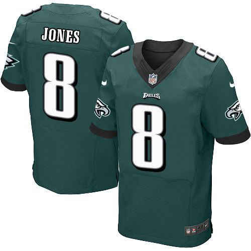 Philadelphia Eagles 8 Donnie Jones Midnight Green Team Color NFL New Elite jersey