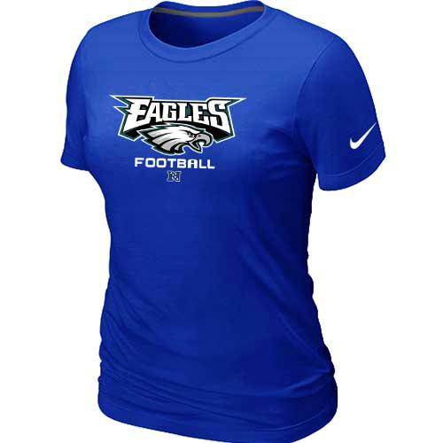 Philadelphia Eagles Blue Women's Critical Victory T-Shirt