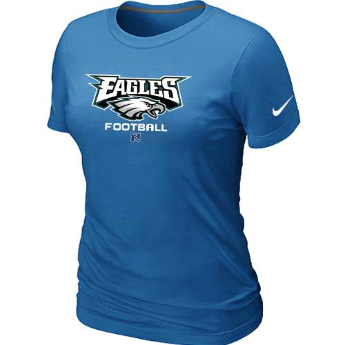 Philadelphia Eagles L.blue Women's Critical Victory T-Shirt