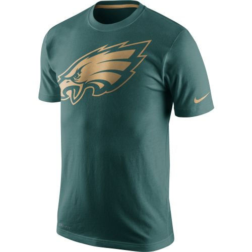 Philadelphia Eagles Nike Midnight Green Championship Drive Gold Collection Performance T-Shirt
