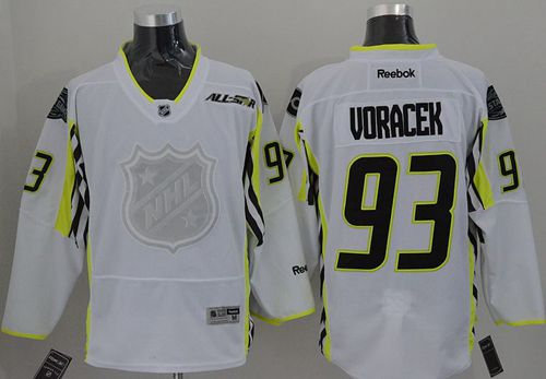 Philadelphia Flyers 93 Jakub Voracek White 2015 All Star NHL Jersey