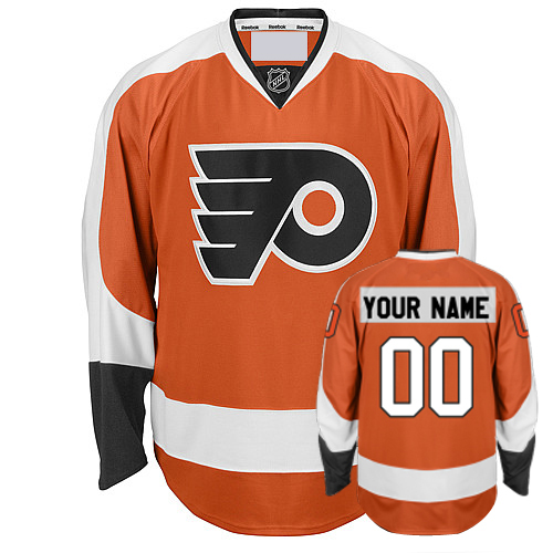 Philadelphia Flyers Home Customized Hockey Jersey