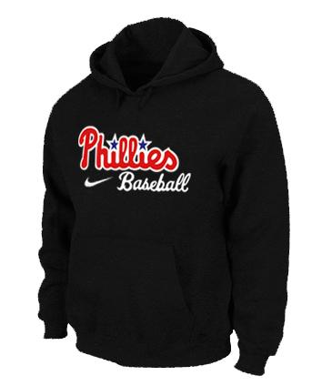 Philadelphia Phillies Pullover MLB Hoodie Black
