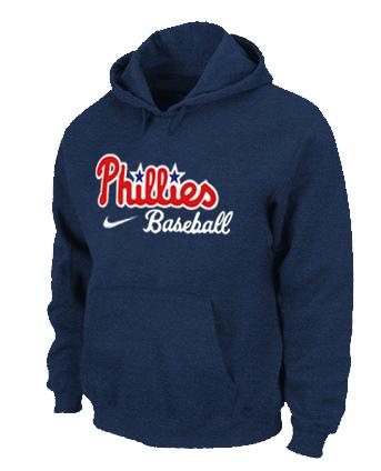 Philadelphia Phillies Pullover MLB Hoodie D.Blue