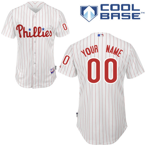 Philadelphia Phillies personalized Custom White MLB Jersey