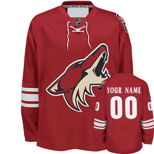Phoenix Coyotes Home Customized Hockey Jersey