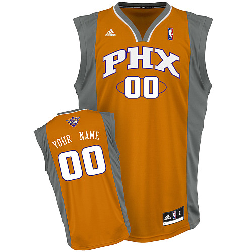 Phoenix Suns Personalized custom Orange Jersey (S-3XL)