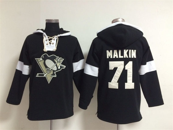 Pittsburgh Penguins 71 Evgeni Malkin black NHL Hockey Hoodies NEW style