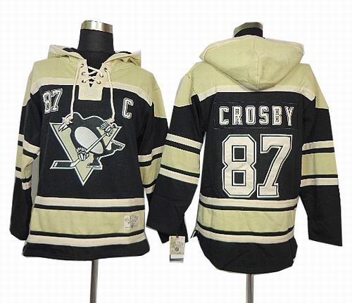 Pittsburgh Penguins 87# S.Crosby black Hoody