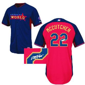 Pittsburgh Pirates 22# Andrew McCutchen World 2014 Future Stars BP Jersey