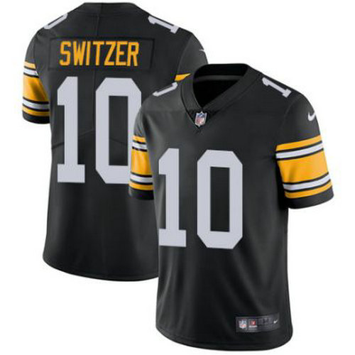 Pittsburgh Steelers #10 Ryan Switzer Black Vapor Limited Jersey