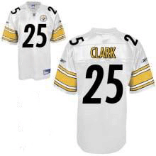 Pittsburgh Steelers #25 Ryan Clark Jersey white