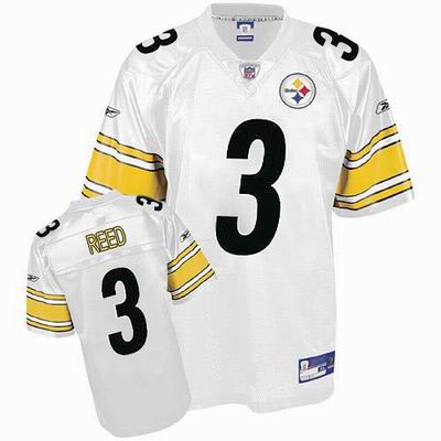 Pittsburgh Steelers #3 REED Color White