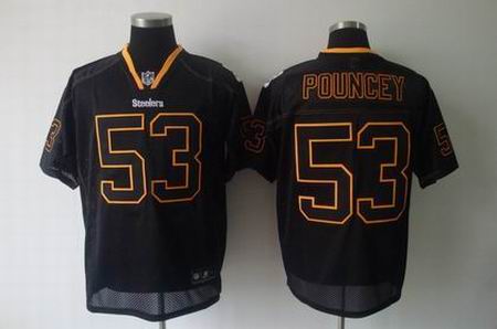Pittsburgh Steelers #53 Maurkice Pouncey Black Field Shadow Premier Jerseys