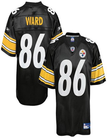 Pittsburgh Steelers #86 Hines Ward black