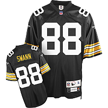 Pittsburgh Steelers #88 swann Team Color mitchellandness Jersey black