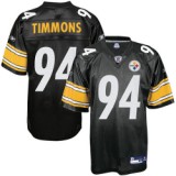 Pittsburgh Steelers #94 Lawrence Timmons black