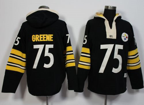 Pittsburgh Steelers 75 Joe Greene Black Player Winning Method Pullover NFL Hoodie