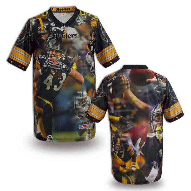 Pittsburgh Steelers Blank fashion NFL jerseys(4)