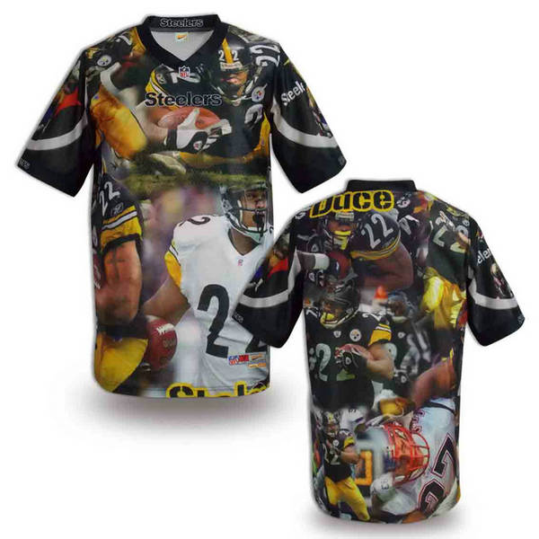 Pittsburgh Steelers Blank fashion NFL jerseys(6)