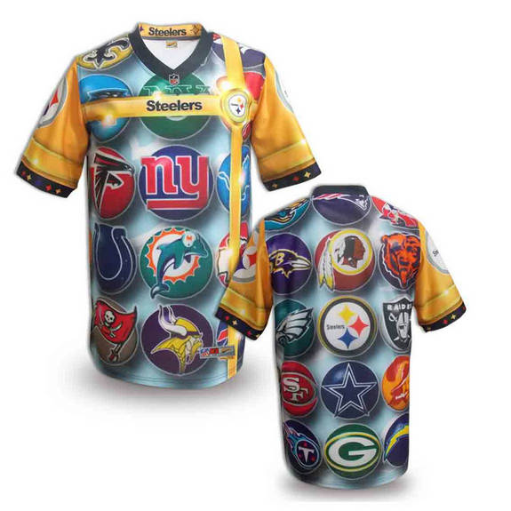 Pittsburgh Steelers Blank fashion NFL jerseys(7)