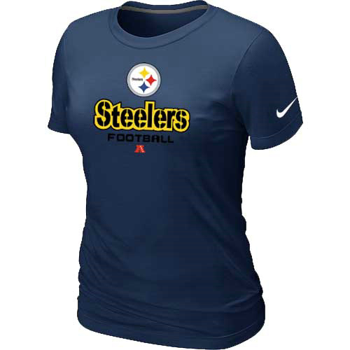 Pittsburgh Steelers D.Blue Women's Critical Victory T-Shirt