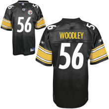 Pittsburgh Steelers LaMarr Woodley 56# black Jersey