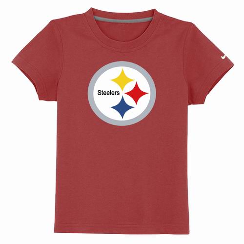 Pittsburgh Steelers Sideline Legend Authentic Logo Youth T-Shirt RED
