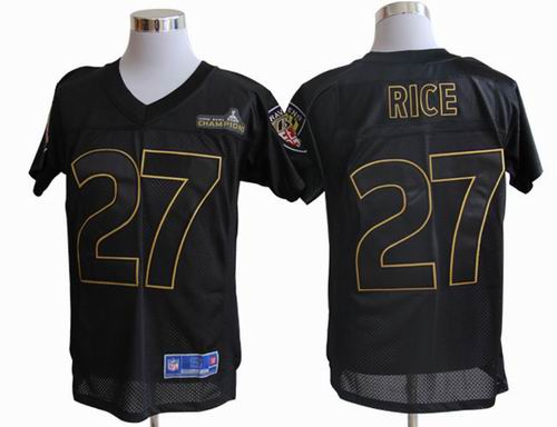 Pro Line Baltimore Ravens  # 27 Ray Rice Super Bowl XLVII Champions Jersey