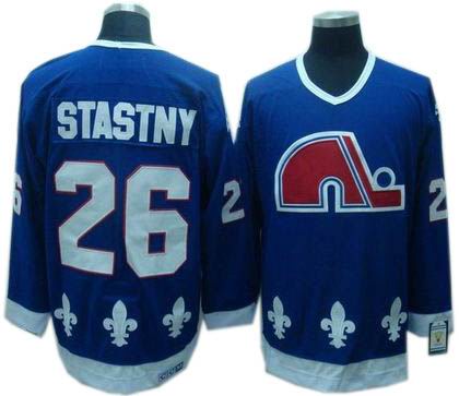 Quebec Nordiques #26 Paul Stastny Jerseys Blue CCM