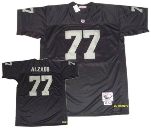 Raiders #77 Lyle Alzado jerseys Throwbacks Jersey black