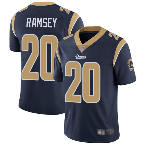 Rams #20 Jalen Ramsey Navy Blue Team Color Youth Stitched Football Vapor Untouchable Limited Jersey