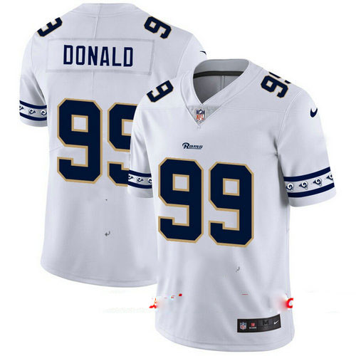Rams 99 Aaron Donald White 2019 New Vapor Untouchable Limited Jersey