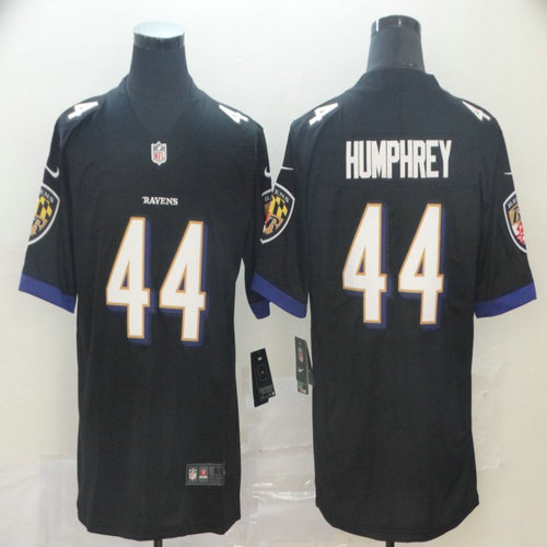 Ravens 44 Marlon Humphre Black Vapor Untouchable Limited Jersey