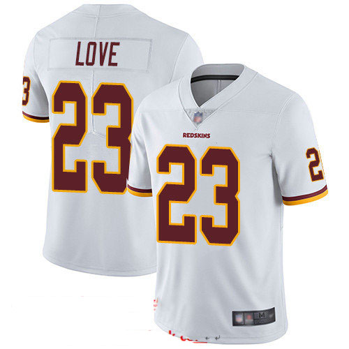 Redskins #23 Bryce Love White Youth Stitched Football Vapor Untouchable Limited Jersey