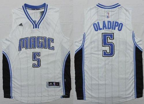 Revolution 30 Orlando Magic 5 Victor Oladipo White NBA Jersey