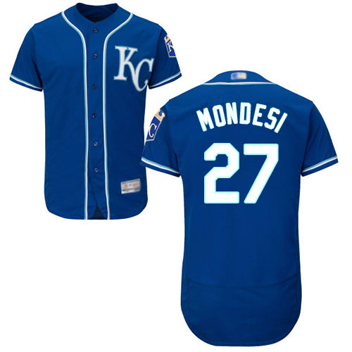 Royals #27 Raul Mondesi Royal Blue Flexbase Authentic Collection Stitched Baseball Jersey