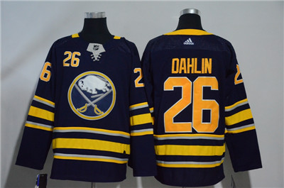 Sabres #26 Rasmus Dahlin Navy Adidas Jersey