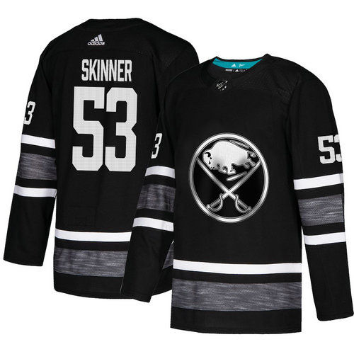 Sabres #53 Jeff Skinner Black Authentic 2019 All-Star Stitched Hockey Jersey