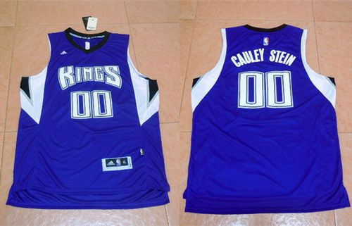 Sacramento Kings 0 Willie Cauley-Stein Purple NBA Jersey