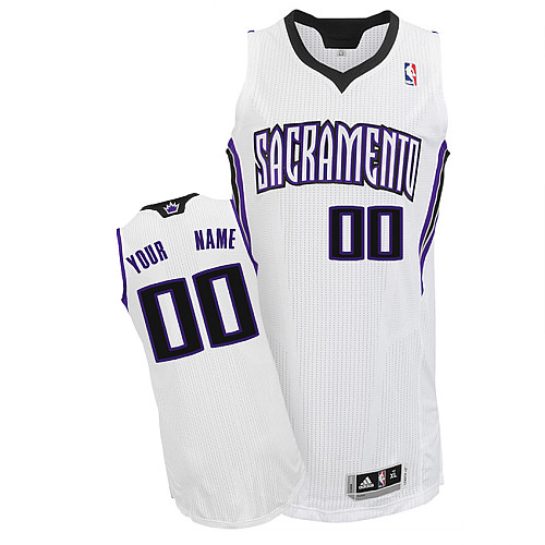 Sacramento Kings Personalized custom White Jersey (S-3XL)
