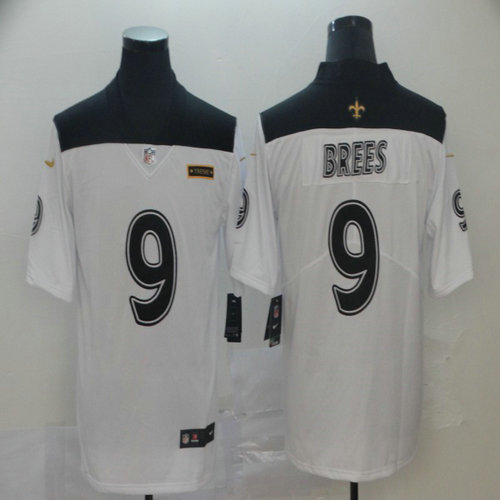 Saints 9 Drew Brees White City Edition Vapor Untouchable Limited Jersey