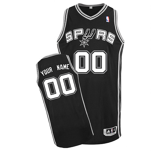 San Antonio Spurs Personalized custom Black Jersey (S-3XL)